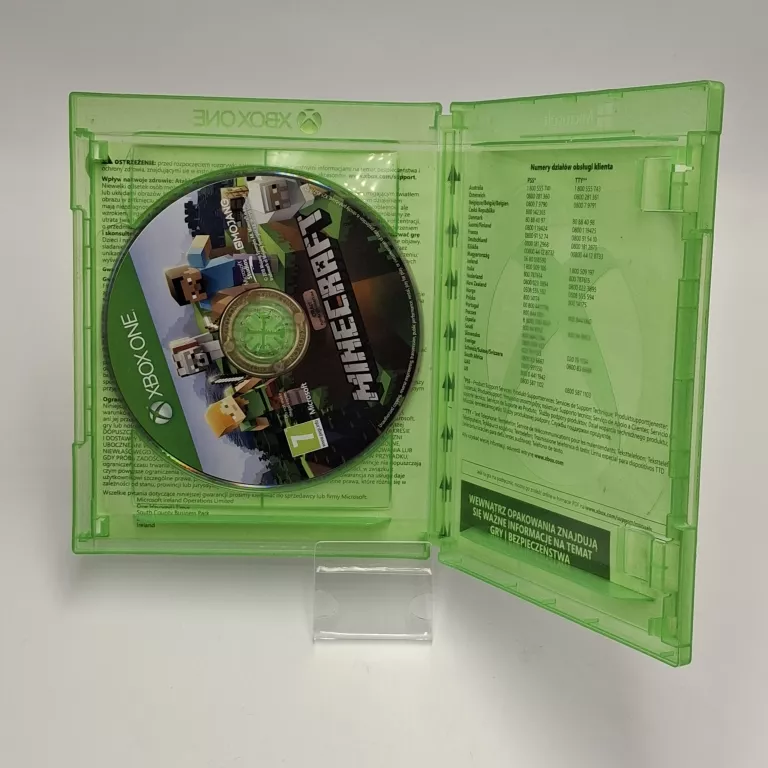 GRA XBOX ONE MINECRAFT XBOX ONE