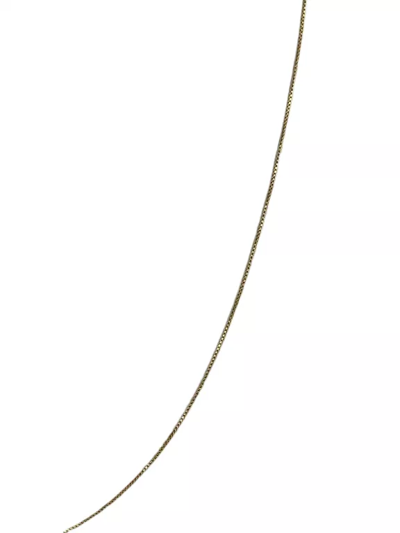 ZŁOTY ŁAŃCUSZEK KOSTKA 585 1,10G 55CM
