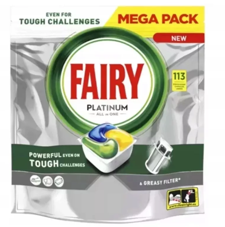 KAPSUŁKI DO ZMYWARKI FAIRY PLATINUM 113SZT.