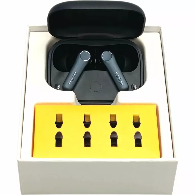 SŁUCHAWKI DOKANAŁOWE EARFUN AIR PRO 4 ANC BLUETOOTH 5.4 CZARNE
