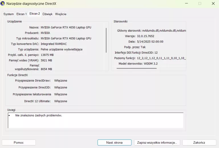LAPTOP LENOVO LOQ 15IRH8 15,6" I5-12450H16/512GB SSD RTX4050 WIN 11