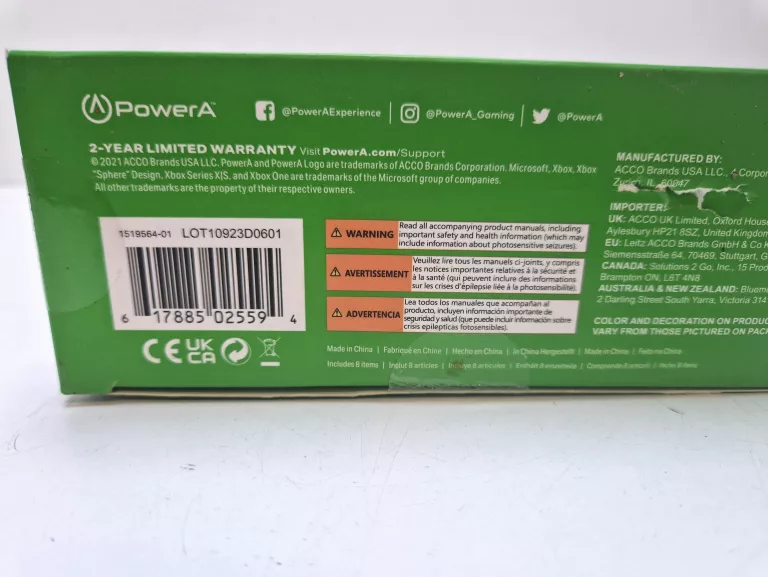 ŁADOWARKA DO PADÓW XBOX SERIES X|S|ONE - POWERA