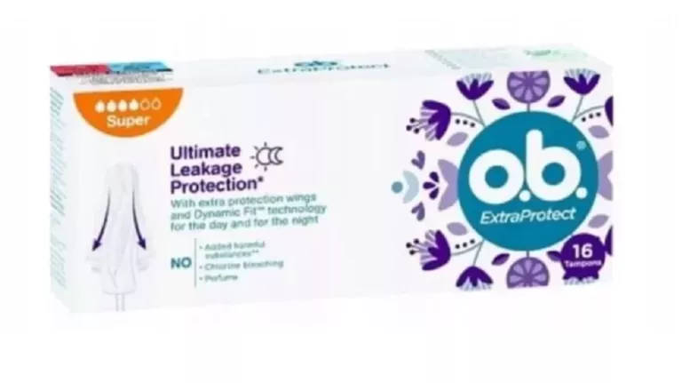 O.B. EXTRA PROTECT SUPER TAMPONY 16 SZTUK