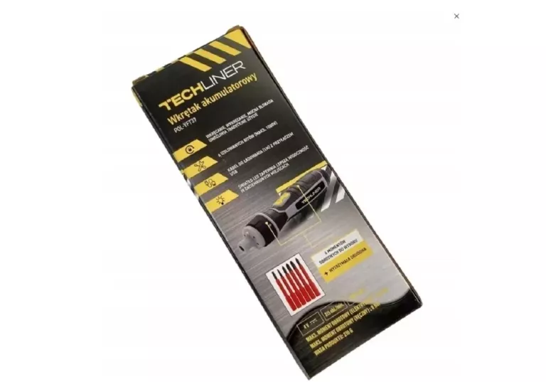 MINI WKRETAK AKUMULATOROWY TECHLINER POL-YFT37 5901529114511