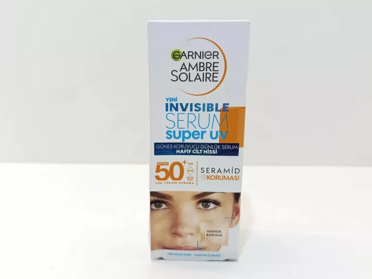 GARNIER AMBRE SOLAIRE INVISIBLE SUPER UV SERUM OCHRONNE SPF50+, 30ML