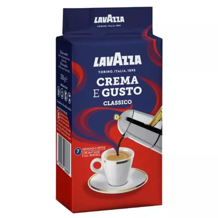 LAVAZZA CREMA E GUSTA KAWA MIELONA 250G 05/2027