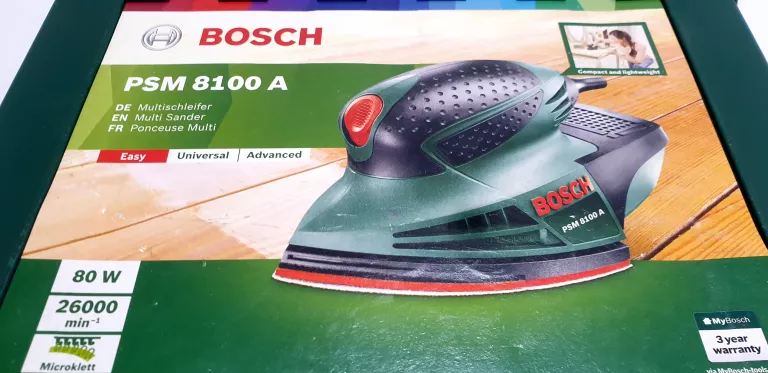 SZLIFIERKA OSCYLACYJNA BOSH MODEL PSM8100A
