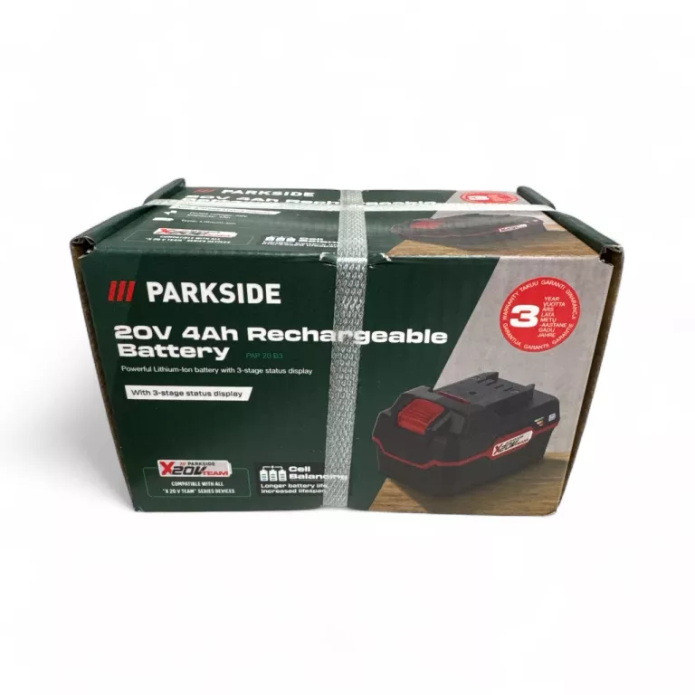 AKUMULATOR LI-ION PARKSIDE 20 V 4 AH PAP20B3 PAP 20 B3