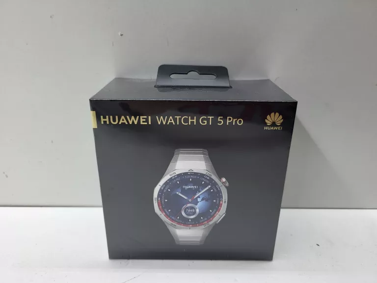 SMARTWATCH HUAWEI WATCH GT 5 PRO ELITE 46MM MODEL:VLI-B29 ZAFOLIOWANY!!!