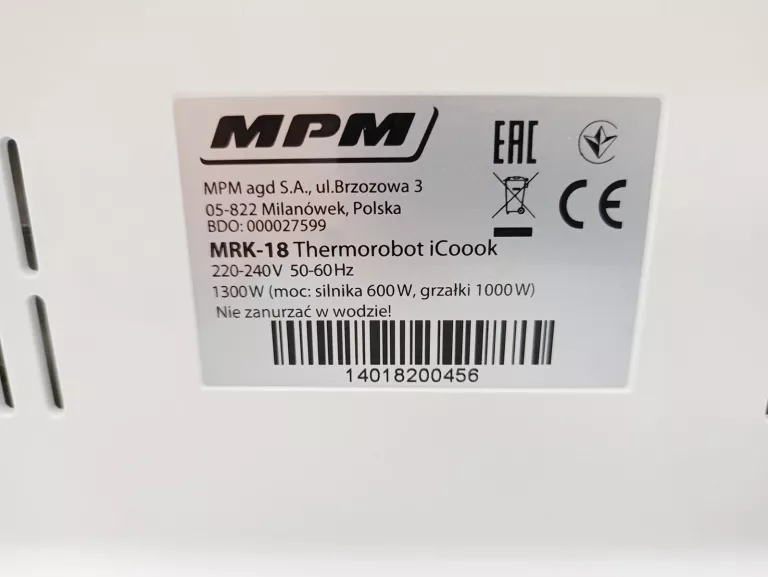 robot-wielofunkcyjny-mrk-18-mpm-icoook-ean-gtin-5903151002648