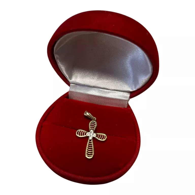 ZŁOTY KRZYŻYK PR.585 W.1,15G