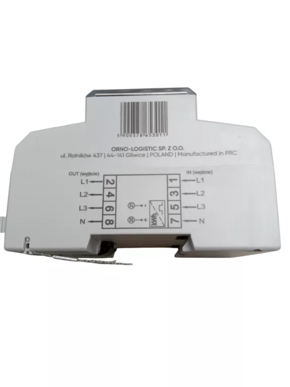 LICZNIK ENERGII ELEKTRYCZNEJ OR-WE-520 3-FAZOWY 80A ORNO