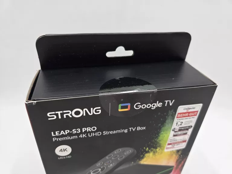 ODTWARZACZ MULTIMEDIALNY 4K STRONG LEAP-S3PRO