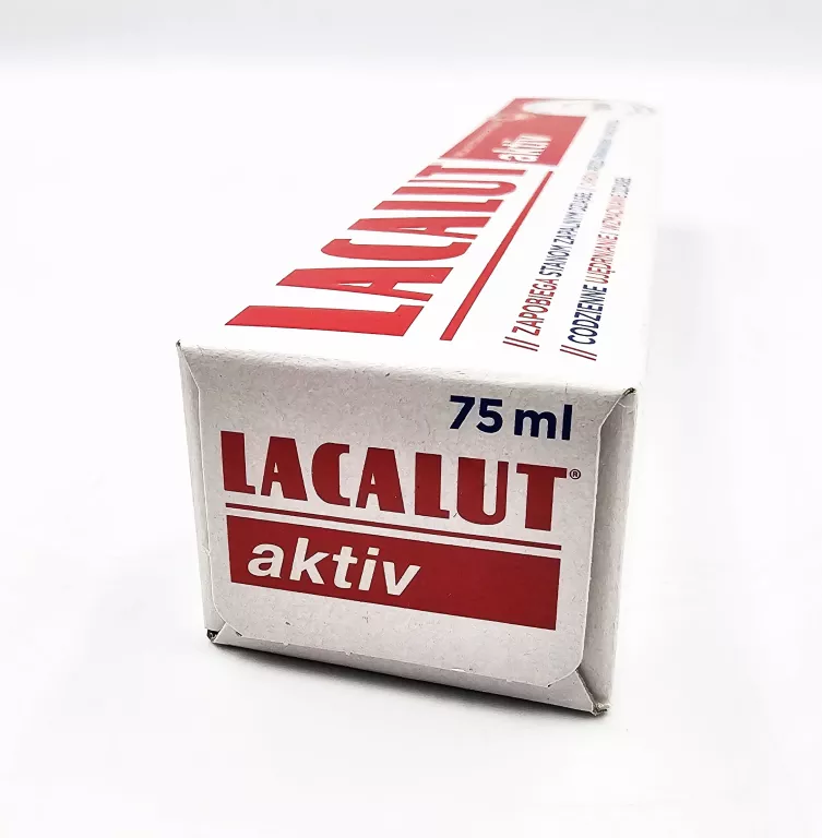 PASTA DO ZĘBÓW LACALUT ACTIV / 75 ML