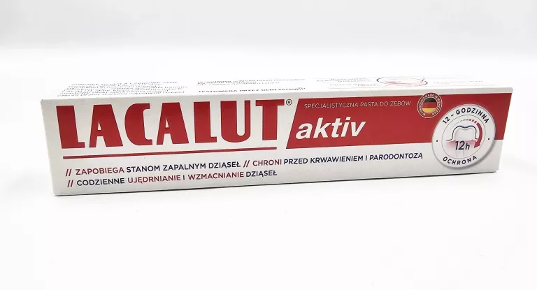 PASTA DO ZĘBÓW LACALUT ACTIV / 75 ML