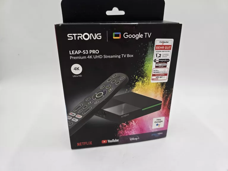 ODTWARZACZ MULTIMEDIALNY 4K STRONG LEAP-S3PRO