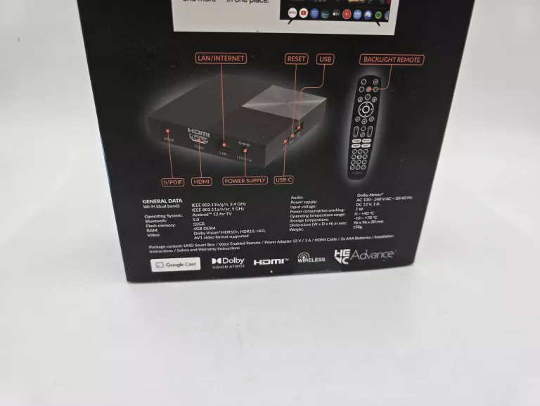 ODTWARZACZ MULTIMEDIALNY 4K STRONG LEAP-S3PRO