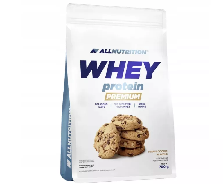 ALLNUTRITION WHEY PROTEIN PREMIUM 700G CIASTKO WPC BIAŁKO MIĘŚNIE MASA SIŁ