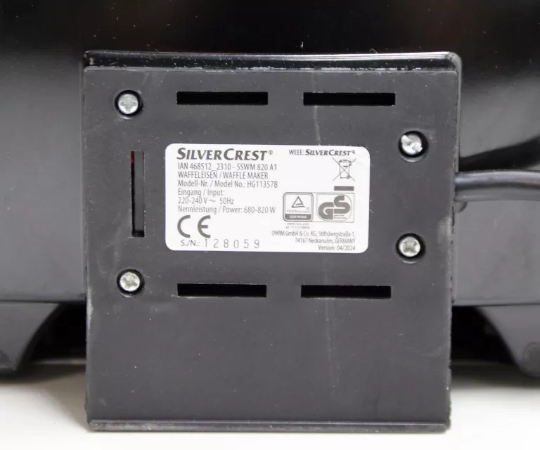 SILVERCREST GOFROWNICA SILVERCREST 820W
