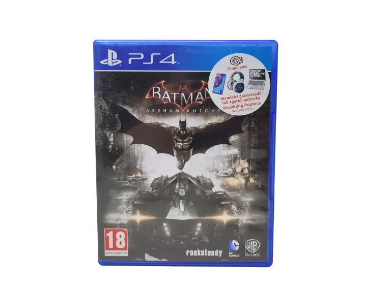 GRA BATMAN ARKHAM KNIGHT PLAYSTATION 4