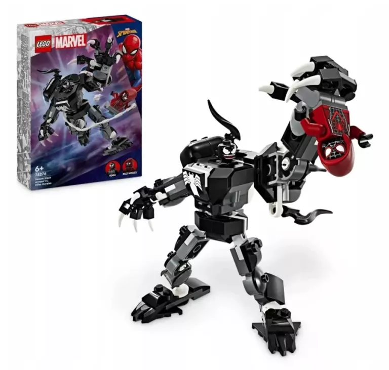 LEGO SUPER HEROES 76276 MECHANICZNA ZBROJA VENOMA VS. MILES MORALES