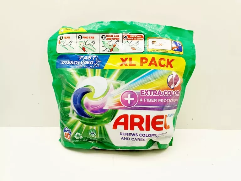 ARIEL KAPSUŁKI DO PRANIA COMPLETE FIBER PROTECTION 40 SZT 1008G (40X25,2G)