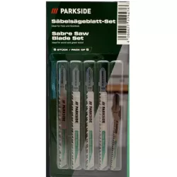 PARKSIDE - BRZESZCZOTY UNIWERSALNE DO WYRZYNAREK 5 SZTUK