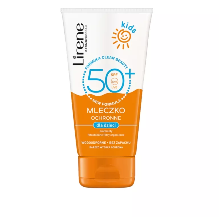 LIRENE KIDS MLECZKO OCHRONNE DLA DZIECI SPF 50+ 150 ML