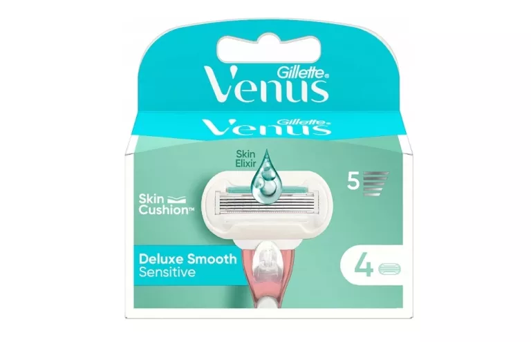 WKŁADY DO MASZYNEK GILLETTE VENUS SMOOTH SENSITIVE 4 SZT.