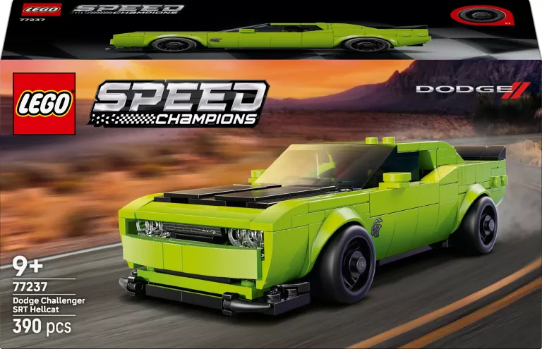 LEGO SPEED CHAMPIONS 77237 SAMOCHÓD SPORTOWY DODGE CHALLENGER SRT HELLCAT