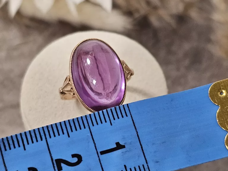 PIĘKNY ZŁOTY PIERŚCIONEK PRÓBA 585 WAGA 7,56G R:15