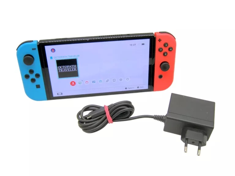 KONSOLA NINTENDO SWITCH HEG-001 OLED  BDB STAN  GRA W ZESTAWIE