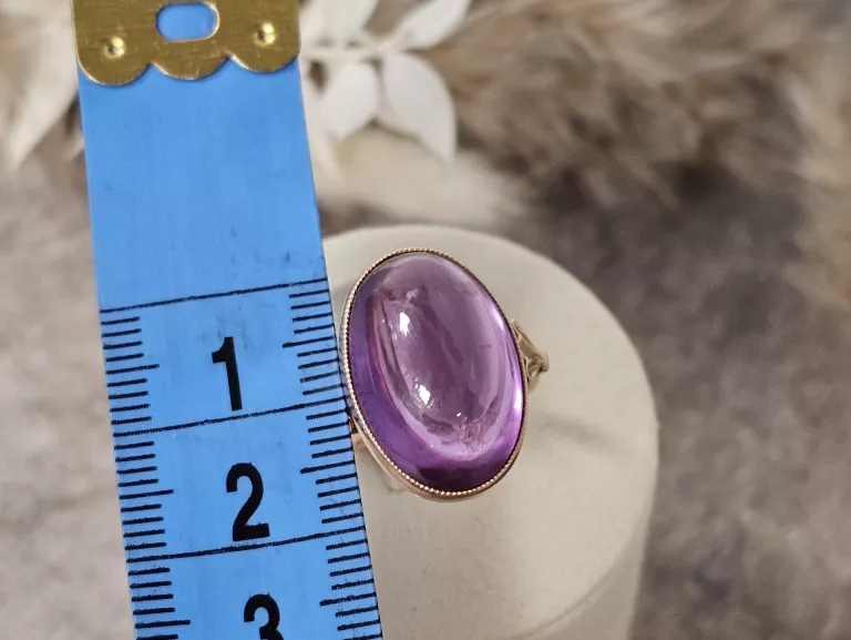 PIĘKNY ZŁOTY PIERŚCIONEK PRÓBA 585 WAGA 7,56G R:15