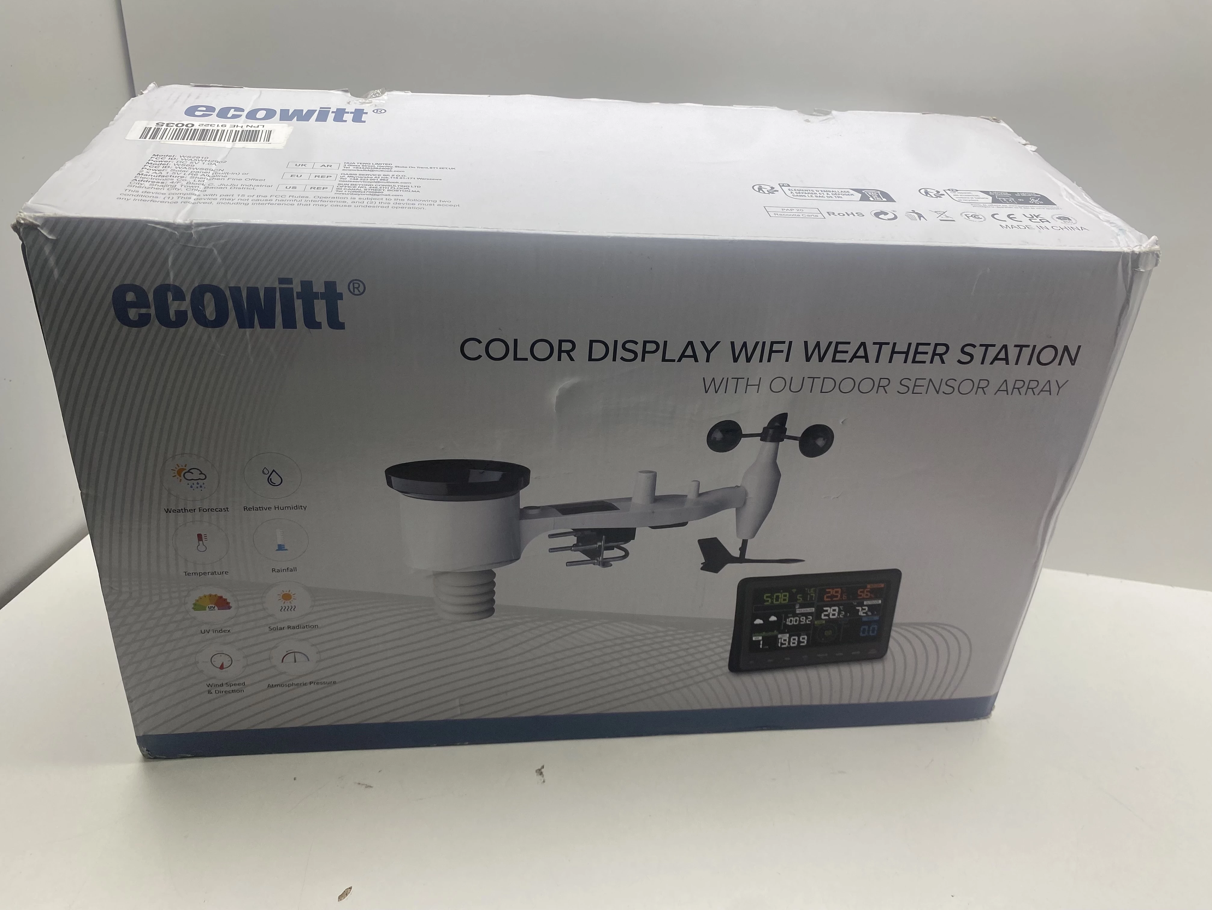 ecowitt-ws2910-stacja-pogodowa-z-wifi-7w1-lcd-ean-gtin-6958743201151