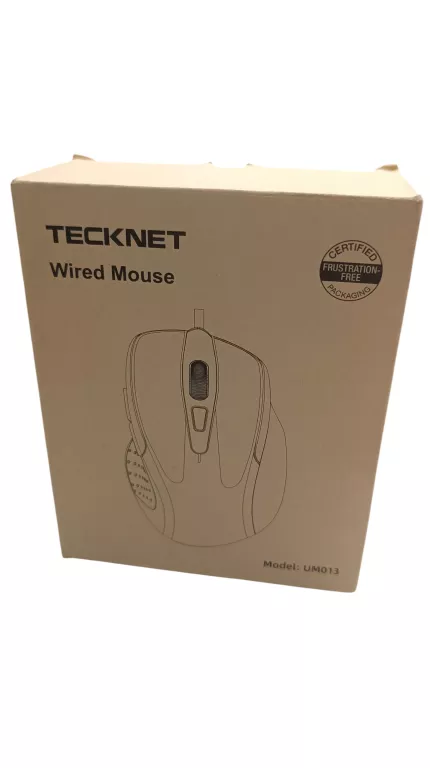 PRZEWODOWA MYSZ TECKNET USB UM013