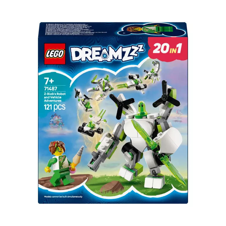 LEGO DREAMZZZ 71487 PRZYGODY Z-BLOBA- ROBOTY I POJAZDY