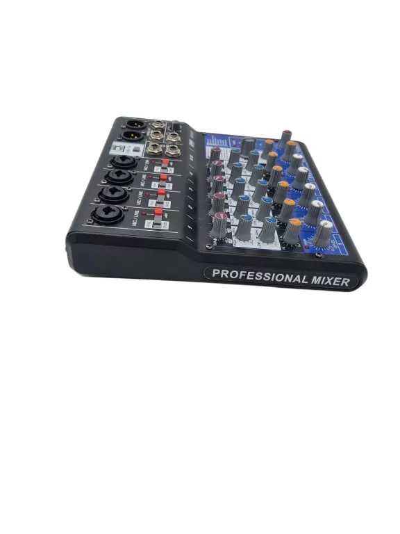 DNA MC06X ANALOGOWY MIKSER AUDIO INTERFEJS USB 6 KANAŁÓW CZARNY