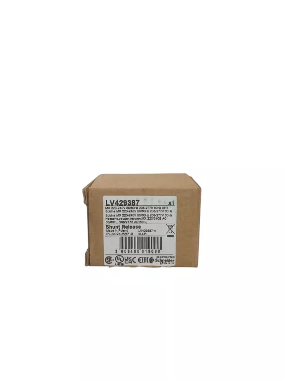 COMPACT MX WYZWALACZ WZROSTOWY 220-240V AC SHT NSX100-630 LV429387 ACTI 9