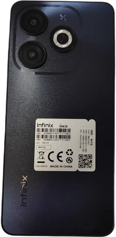 telefon-smartfon-infinix-smart-8-3-gb-64-gb-4g-lte-czarny-kod-producenta-x6525-643