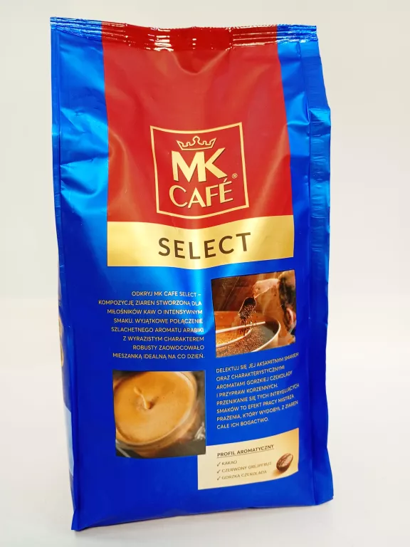 KAWA ZIARNISTA MIESZANA MK CAFE SELECT 1000 G