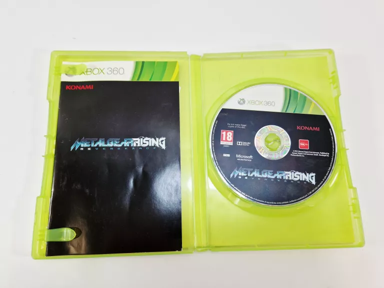 GRA METAL GEAR RISING REVENGEANCE XBOX 360