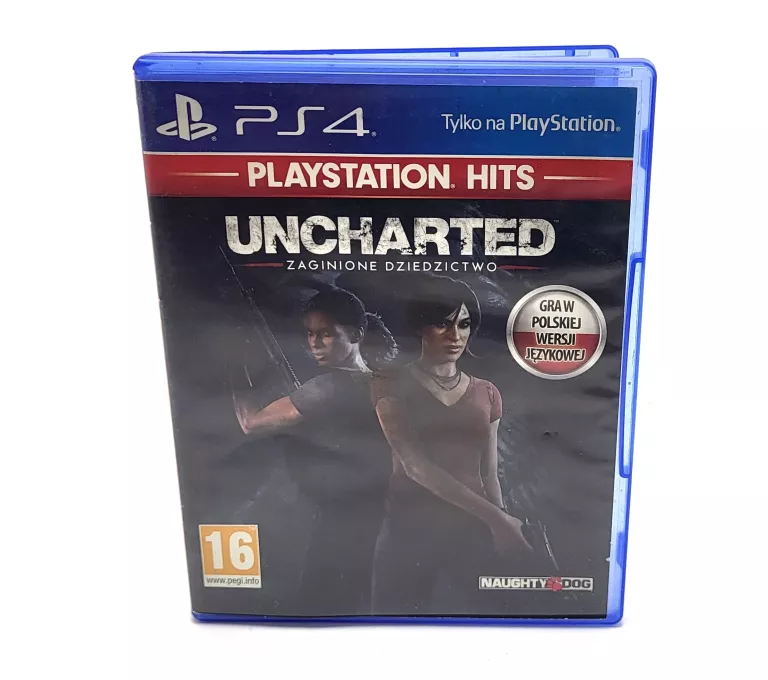UNCHARTED ZAGINIONE DZIEDZICTWO PS4