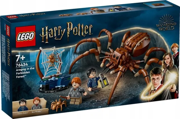LEGO HARRY POTTER 76434 ARAGOG W ZAKAZANYM DELIKARNIE USZKODZONY KARTONIK