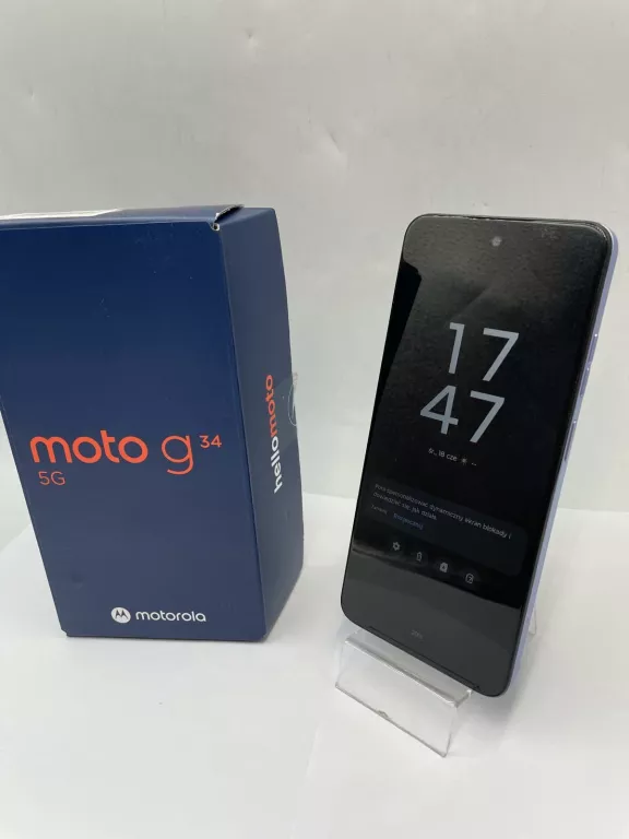 TELEFON MOTOROLA MOTO G34 5G KOMPLET