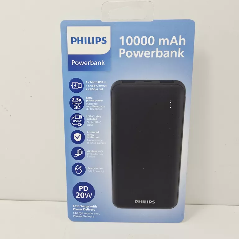 POWERBANK PHILIPS 10000MAH