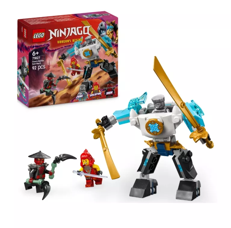 LEGO NINJAGO MECH W ZBROI BOJOWEJ ZANE’A 71827