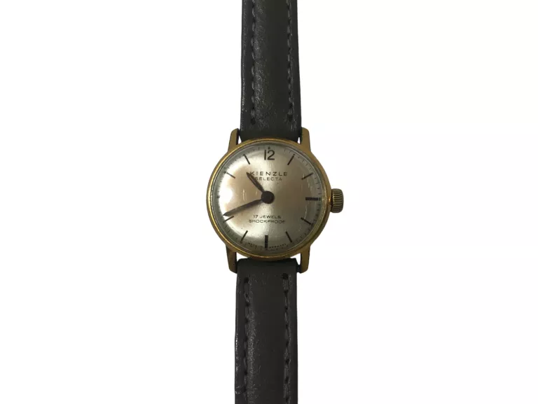 ZEGAREK DAMSKI KIENZLE SELECTA 17 JEWELS SHOCKPROOF GERMANY NAKRĘCANY