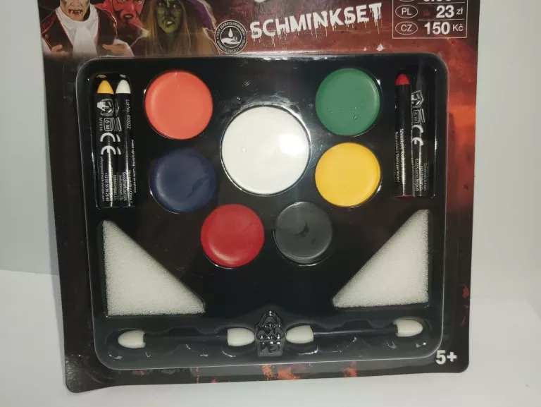 ZESTAW DO MAKIJAŻU SCHMINKSET HALLOWEEN