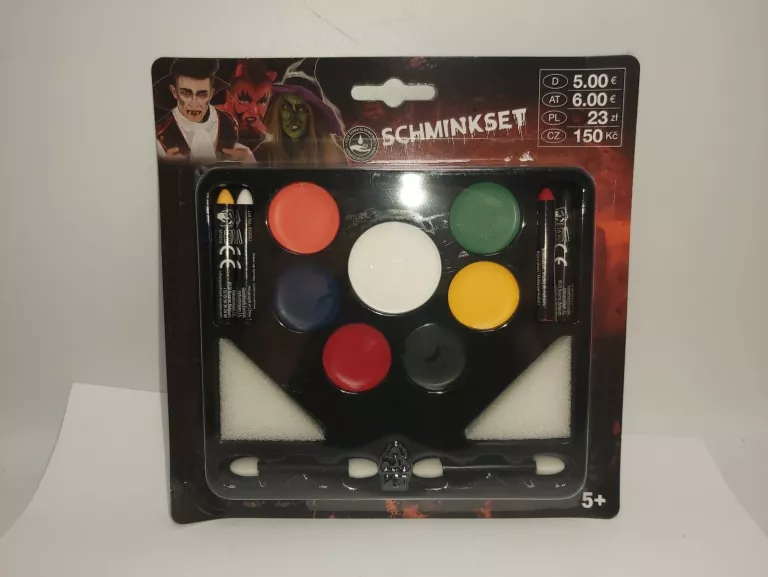 ZESTAW DO MAKIJAŻU SCHMINKSET HALLOWEEN