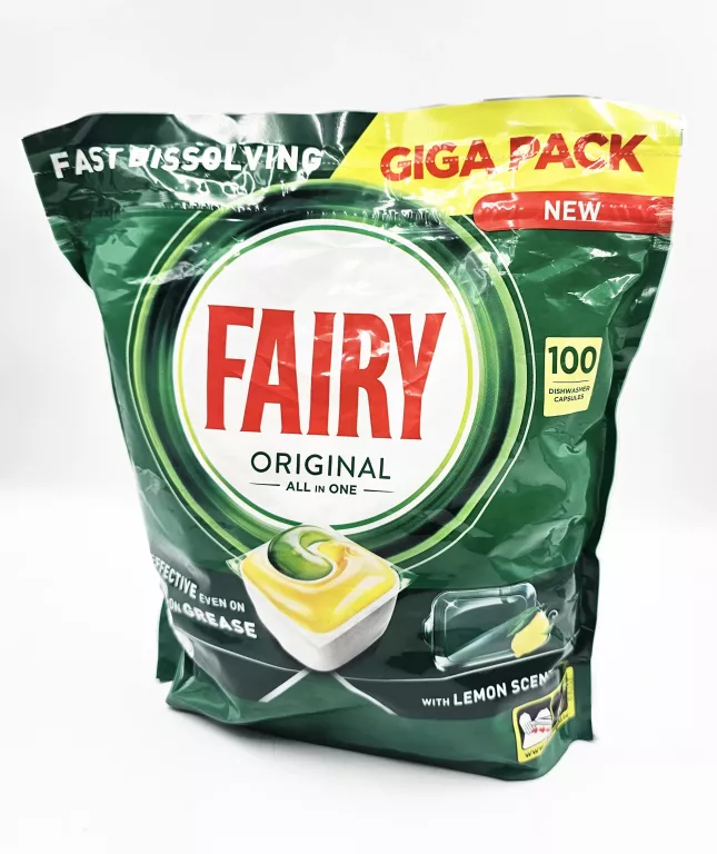 KAPSUŁKI DO ZMYWARKI FAIRY ORIGINAL ALL IN ONE / 100 SZTUK